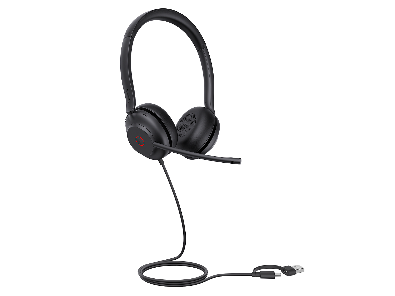 Yealink UH35 Dual UC USB-C/A, проводная USB гарнитура